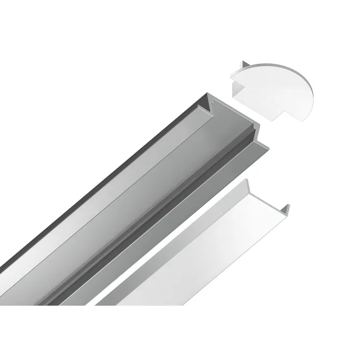 Алюминиевый профиль встраиваемый Ambrella ILLUMINATION GP1001AL от ImperiumLoft