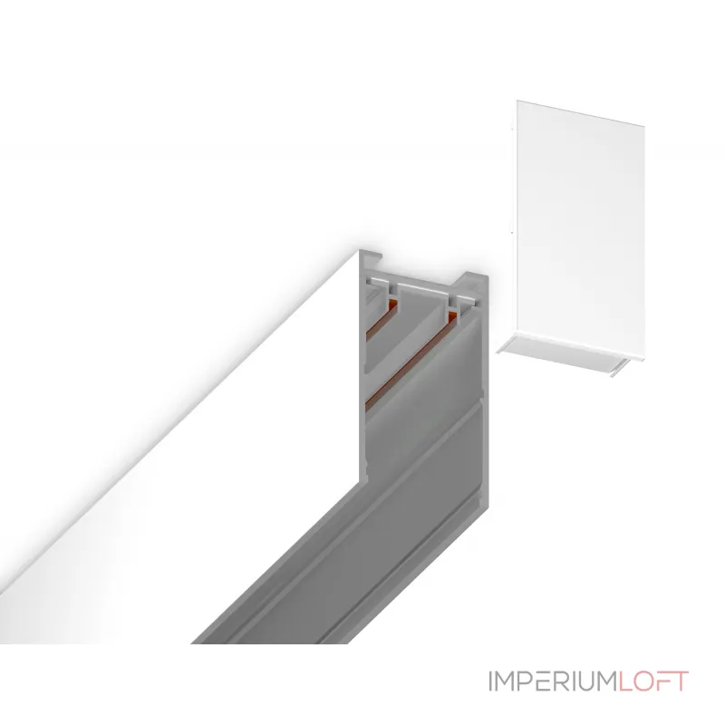 Заглушка для накладного шинопровода Magnetic Ambrella TRACK SYSTEM GL1057