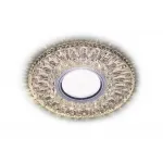 Встраиваемый точечный светильник MR16 со светодиодной подсветкой Ambrella STANDARD SPOT S380 CL/WW