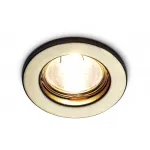 Металлический встраиваемый точечный светильник MR16 Ambrella STANDARD SPOT FT9210 SB