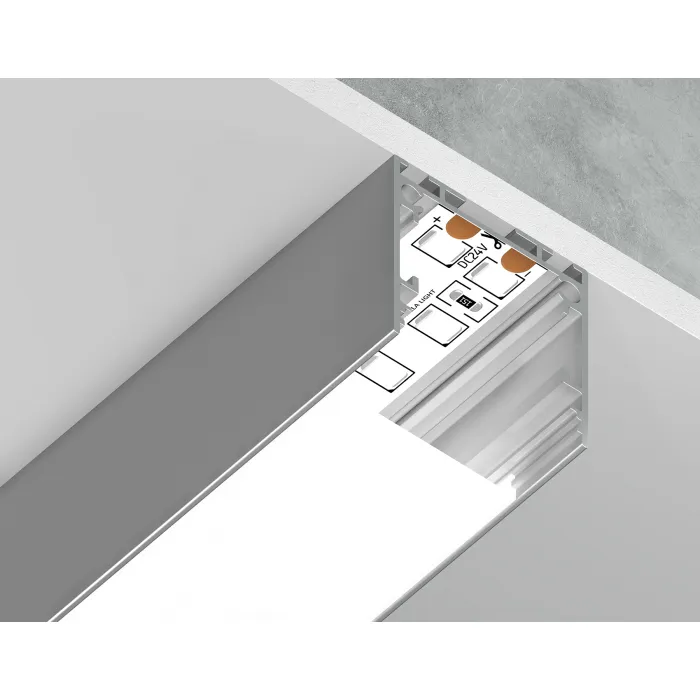 Алюминиевый профиль накладной/подвесной "Profile System" Ambrella ILLUMINATION GP2500AL от ImperiumLoft