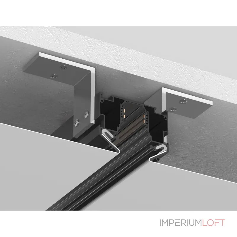 Шинопровод в натяжной потолок IP20 48V 2000*62,5*51,5 Ambrella TRACK SYSTEM GL3347 Шинопровод в натяжной потолок IP20 48V 2000*62,5*51,5 Ambrella TRACK SYSTEM GL3347