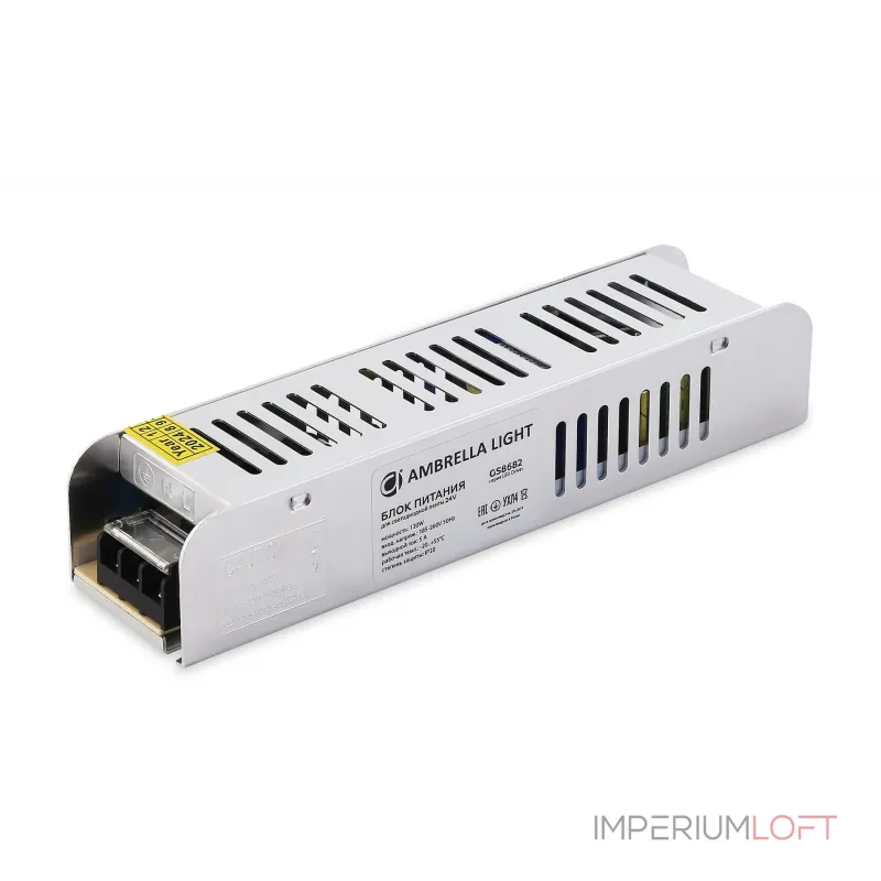 Блок питания с EMC для светодиодной ленты Ambrella ILLUMINATION GS8682 Блок питания с EMC для светодиодной ленты Ambrella ILLUMINATION GS8682