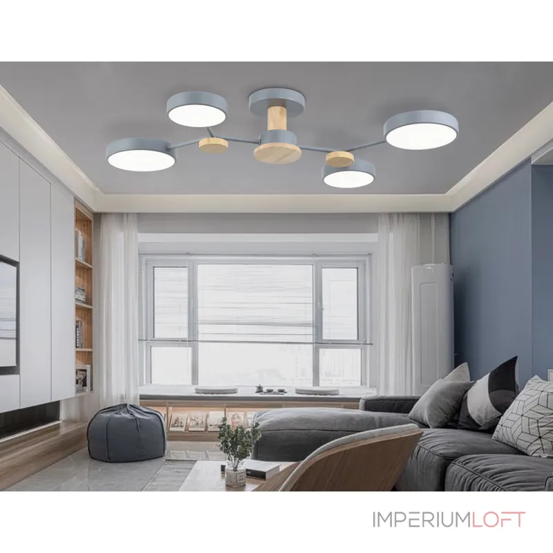 Люстра светодиодная на штанге Ambrella COMFORT FL4859 от ImperiumLoft Люстра светодиодная на штанге Ambrella COMFORT FL4859 от ImperiumLoft