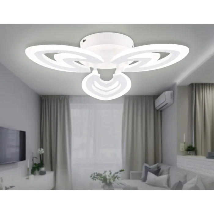 Потолочный светодиодный светильник с пультом Ambrella ACRYLICA FA4545 от ImperiumLoft