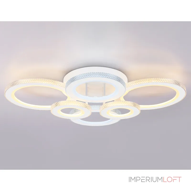 Потолочный светодиодный светильник с пультом Ambrella ACRYLICA FA8874