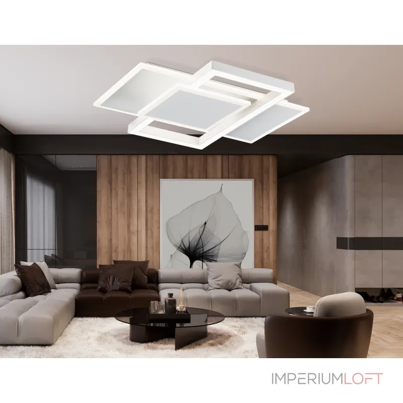 Потолочная люстра Ambrella ACRYLICA Disk FA1021 Потолочная люстра Ambrella ACRYLICA Disk FA1021