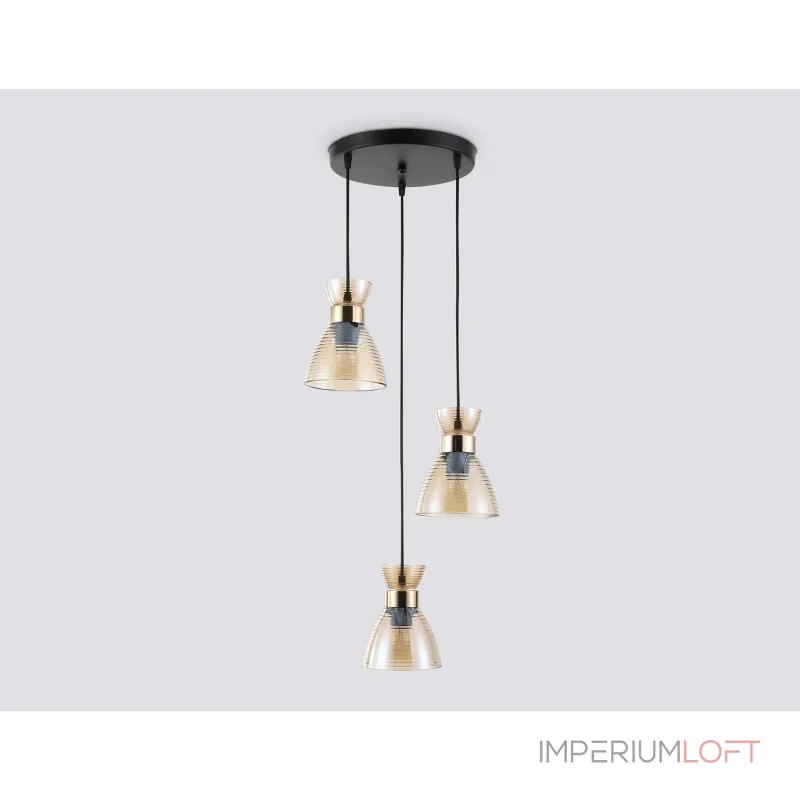 Светильник подвесной со стеклянными плафонами Ambrella TRADITIONAL TR3405 Светильник подвесной со стеклянными плафонами Ambrella TRADITIONAL TR3405