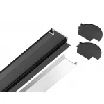 Алюминиевый профиль встраиваемый Ambrella ILLUMINATION GP1001BK