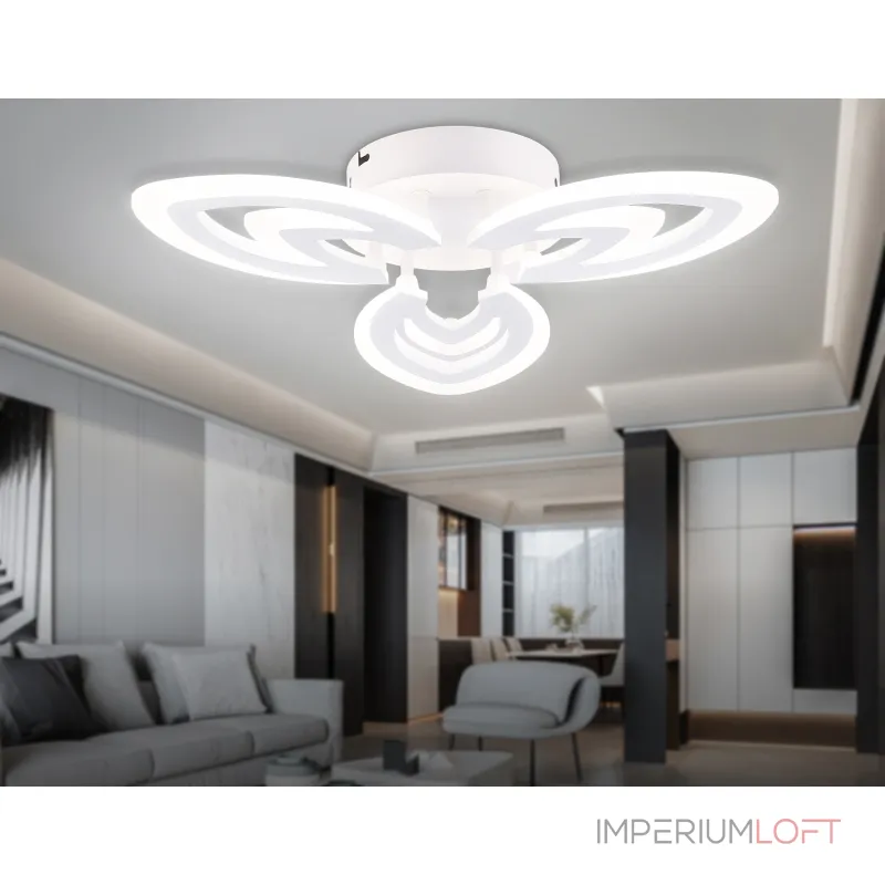 Потолочный светодиодный светильник с пультом Ambrella ACRYLICA FA4545 Потолочный светодиодный светильник с пультом Ambrella ACRYLICA FA4545