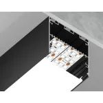 Алюминиевый профиль накладной/подвесной "Profile System" Ambrella ILLUMINATION GP3100BK