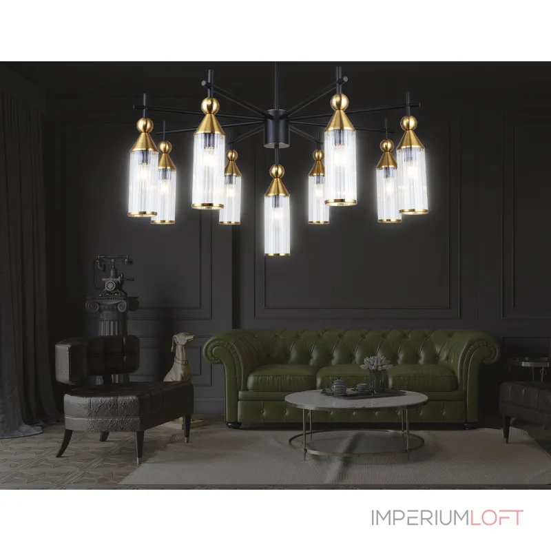 Люстра на штанге Ambrella HIGH LIGHT LH55258 Люстра на штанге Ambrella HIGH LIGHT LH55258