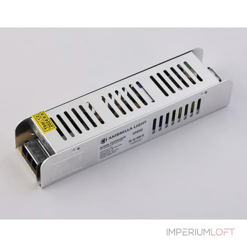 Блок питания с EMC для светодиодной ленты Ambrella ILLUMINATION GS8682 Блок питания с EMC для светодиодной ленты Ambrella ILLUMINATION GS8682