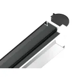Алюминиевый профиль встраиваемый Ambrella ILLUMINATION GP1001BK
