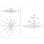 Потолочная люстра Ambrella COMFORT LineTech FL6242