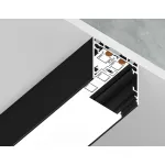 Алюминиевый профиль накладной/подвесной "Profile System" Ambrella ILLUMINATION GP2500BK