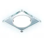 Встраиваемый точечный светильник GX53 с LED подсветкой Ambrella STANDARD SPOT G215 CL/CH/CLD