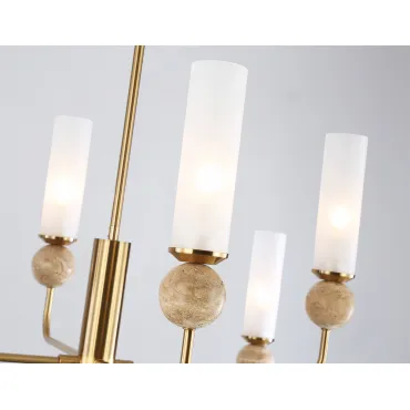 Люстра на штанге с мрамором Ambrella HIGH LIGHT LH53252 от ImperiumLoft