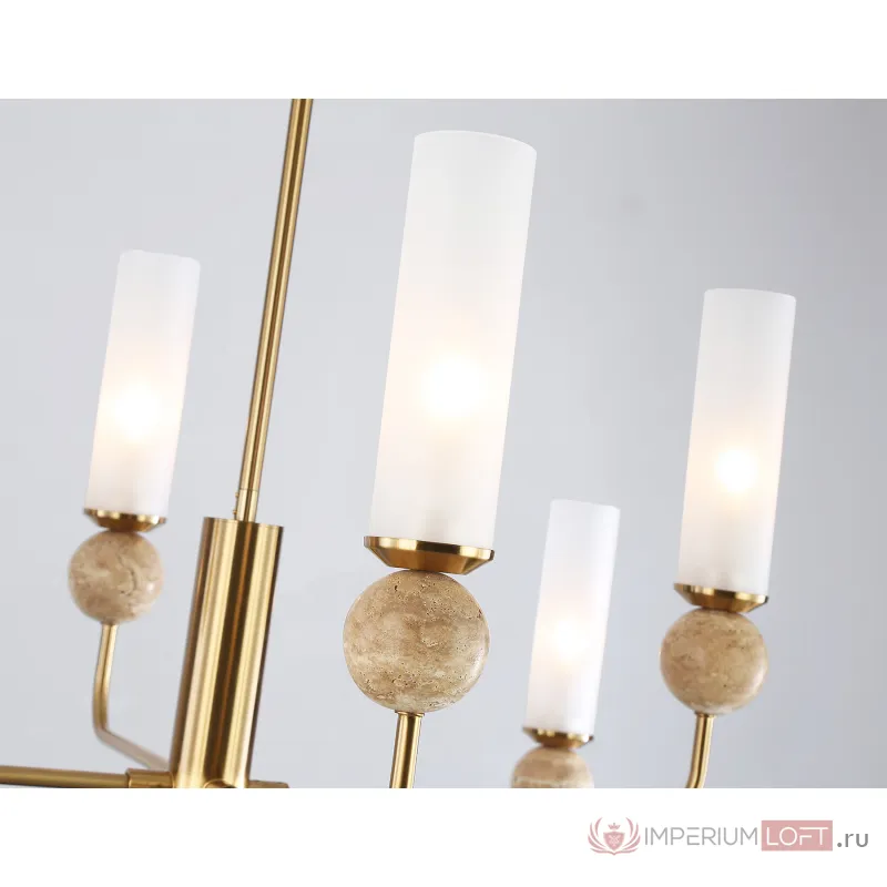 Люстра на штанге с мрамором Ambrella HIGH LIGHT LH53252 от ImperiumLoft