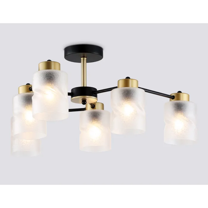 Люстра на штанге со стеклянными плафонами Ambrella TRADITIONAL TR303325 от ImperiumLoft
