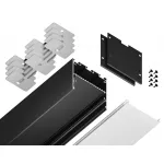 Алюминиевый профиль накладной/подвесной "Profile System" Ambrella ILLUMINATION GP3100BK