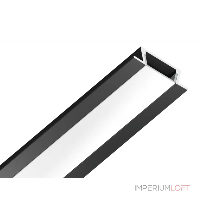 Алюминиевый профиль встраиваемый Ambrella ILLUMINATION GP1001BK Алюминиевый профиль встраиваемый Ambrella ILLUMINATION GP1001BK