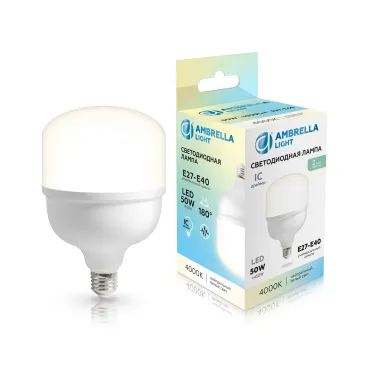 Лампа светодиодная T120 50W 4000K Ambrella 1205004