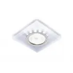 Встраиваемый точечный светильник MR16 со светодиодной подсветкой Ambrella STANDARD SPOT S215 W/CH/WH