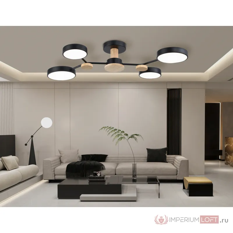 Люстра светодиодная на штанге Ambrella COMFORT FL4860 от ImperiumLoft