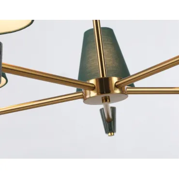 Люстра на штанге с абажурами и мрамором Ambrella HIGH LIGHT LH75051 от ImperiumLoft