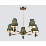Люстра на штанге с абажурами и мрамором Ambrella HIGH LIGHT LH75051