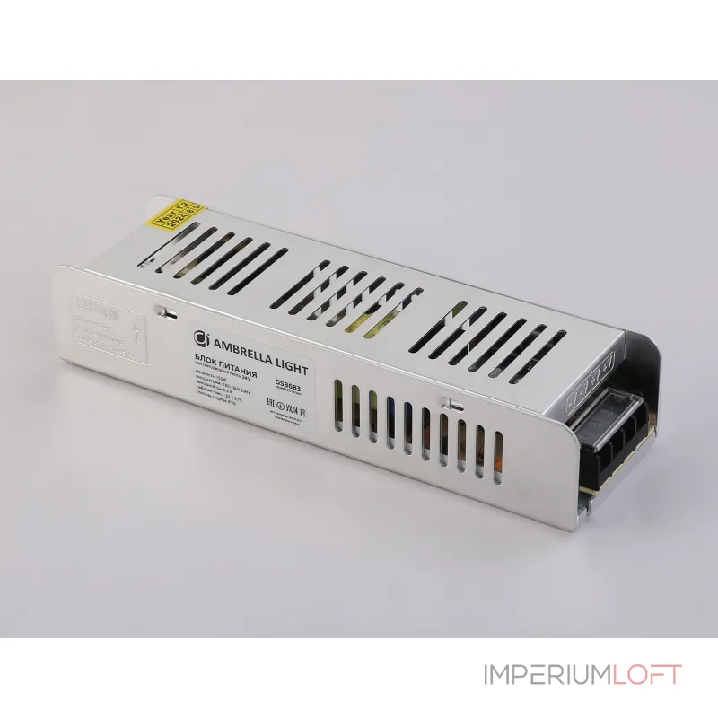 Блок питания с EMC для светодиодной ленты Ambrella ILLUMINATION GS8683 Блок питания с EMC для светодиодной ленты Ambrella ILLUMINATION GS8683