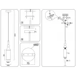 Подвесной светильник Ambrella HIGH LIGHT LH55271