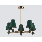 Люстра на штанге с абажурами и мрамором Ambrella HIGH LIGHT LH75051