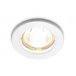 Металлический встраиваемый точечный светильник MR16 Ambrella STANDARD SPOT FT9210 WH