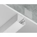 Алюминиевый профиль накладной/подвесной "Profile System" Ambrella ILLUMINATION GP2500WH