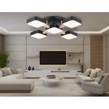 Люстра светодиодная на штанге Ambrella COMFORT FL4883 от ImperiumLoft