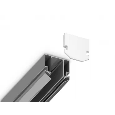 Заглушка для корпуса в натяжной потолок Magnetic Ambrella TRACK SYSTEM GL1063