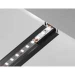 Алюминиевый профиль встраиваемый Ambrella ILLUMINATION GP1001BK/BK
