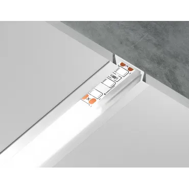 Алюминиевый профиль встраиваемый Ambrella ILLUMINATION GP1001WH