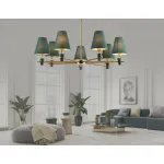 Люстра на штанге с абажурами и мрамором Ambrella HIGH LIGHT LH75053 от ImperiumLoft Люстра на штанге с абажурами и мрамором Ambrella HIGH LIGHT LH75053 от ImperiumLoft