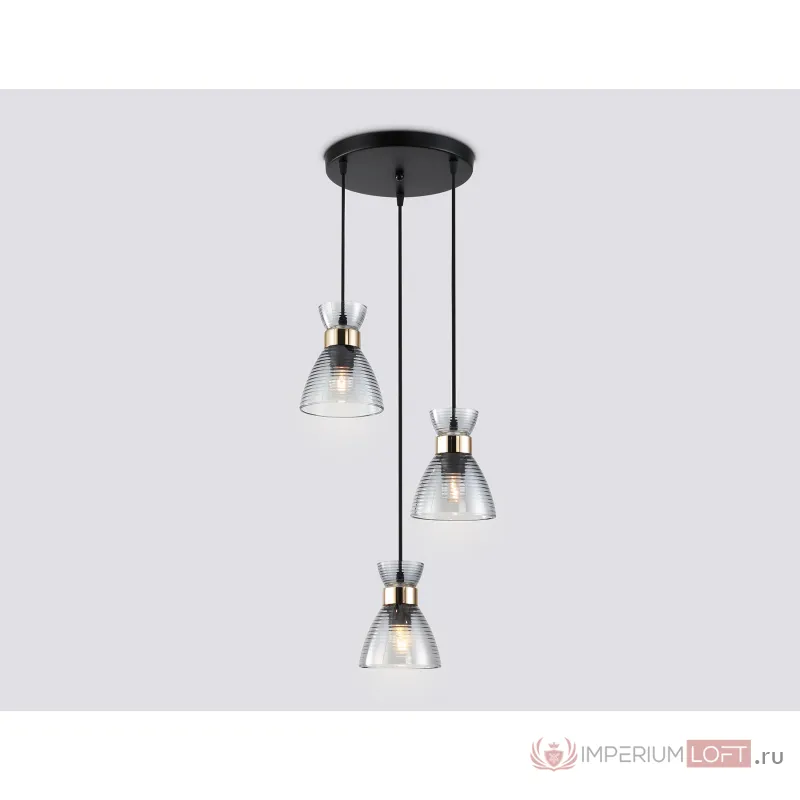 Светильник подвесной со стеклянными плафонами Ambrella TRADITIONAL TR3408 от ImperiumLoft