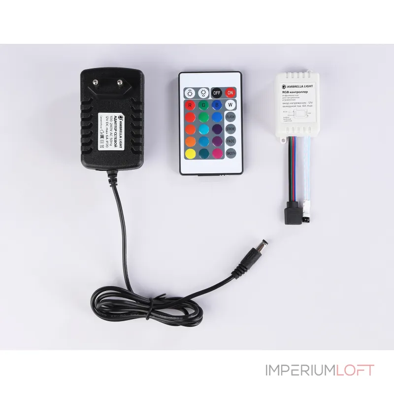 Комплект светодиодной ленты RGB Ambrella ILLUMINATION GS2401 Комплект светодиодной ленты RGB Ambrella ILLUMINATION GS2401
