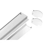 Алюминиевый профиль встраиваемый Ambrella ILLUMINATION GP1001WH от ImperiumLoft