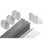 Алюминиевый профиль накладной/подвесной "Profile System" Ambrella ILLUMINATION GP2550AL