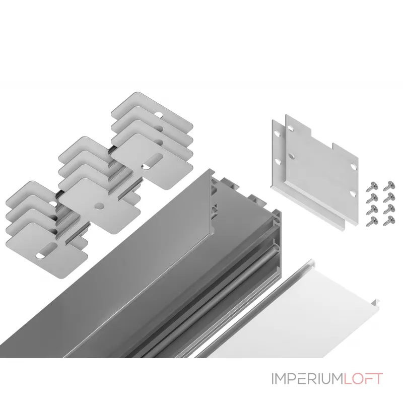 Алюминиевый профиль накладной/подвесной "Profile System" Ambrella ILLUMINATION GP2550AL Алюминиевый профиль накладной/подвесной "Profile System" Ambrella ILLUMINATION GP2550AL