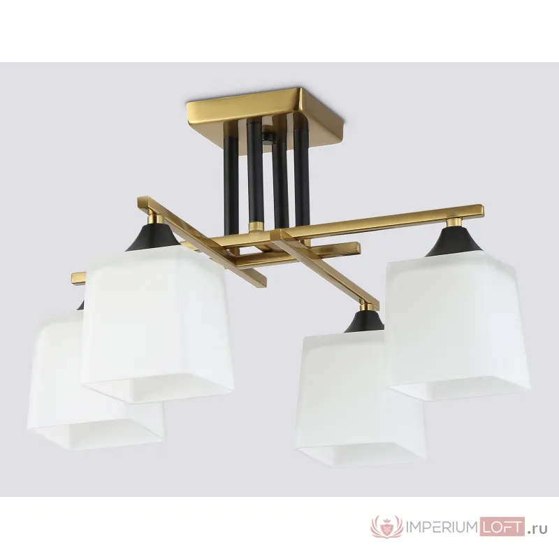 Люстра на штанге со стеклянными плафонами Ambrella TRADITIONAL TR303042 от ImperiumLoft