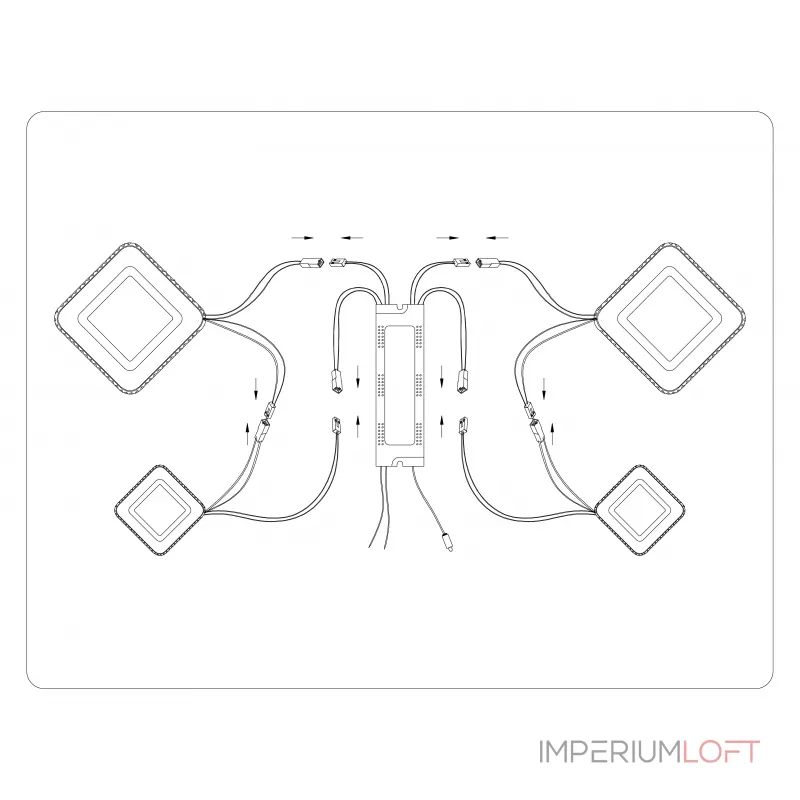 Потолочный светодиодный светильник с пультом Ambrella ACRYLICA FA8878 от ImperiumLoft Потолочный светодиодный светильник с пультом Ambrella ACRYLICA FA8878 от ImperiumLoft