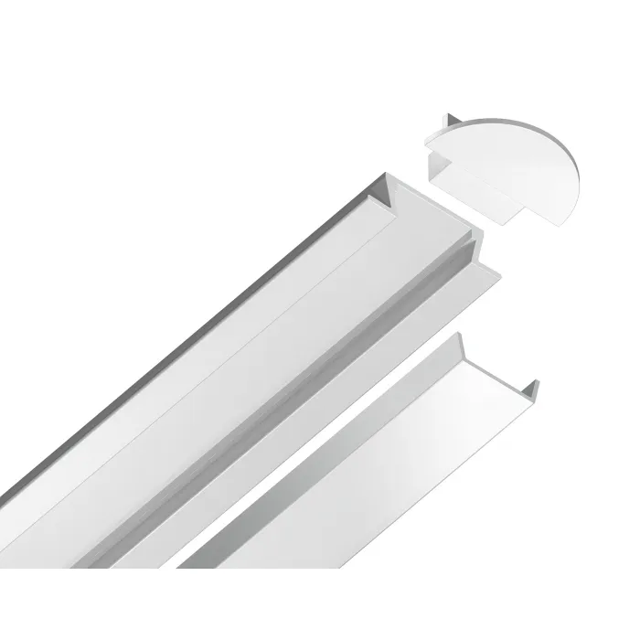 Алюминиевый профиль встраиваемый Ambrella ILLUMINATION GP1001WH от ImperiumLoft