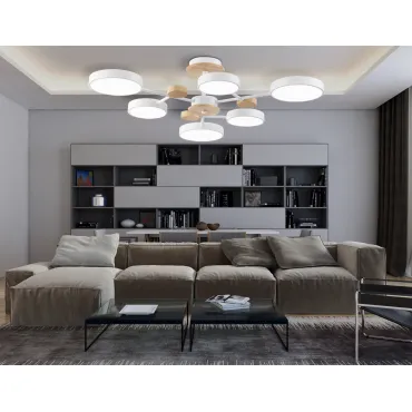 Люстра светодиодная на штанге Ambrella COMFORT FL4861 от ImperiumLoft
